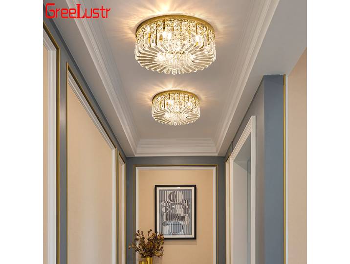 Plafonnier LED en Clip Chromé et localité au Design Moderne, Luminaire Décoratif de Plafond, Idéal pour un Salon, Nouveau Modèle E14