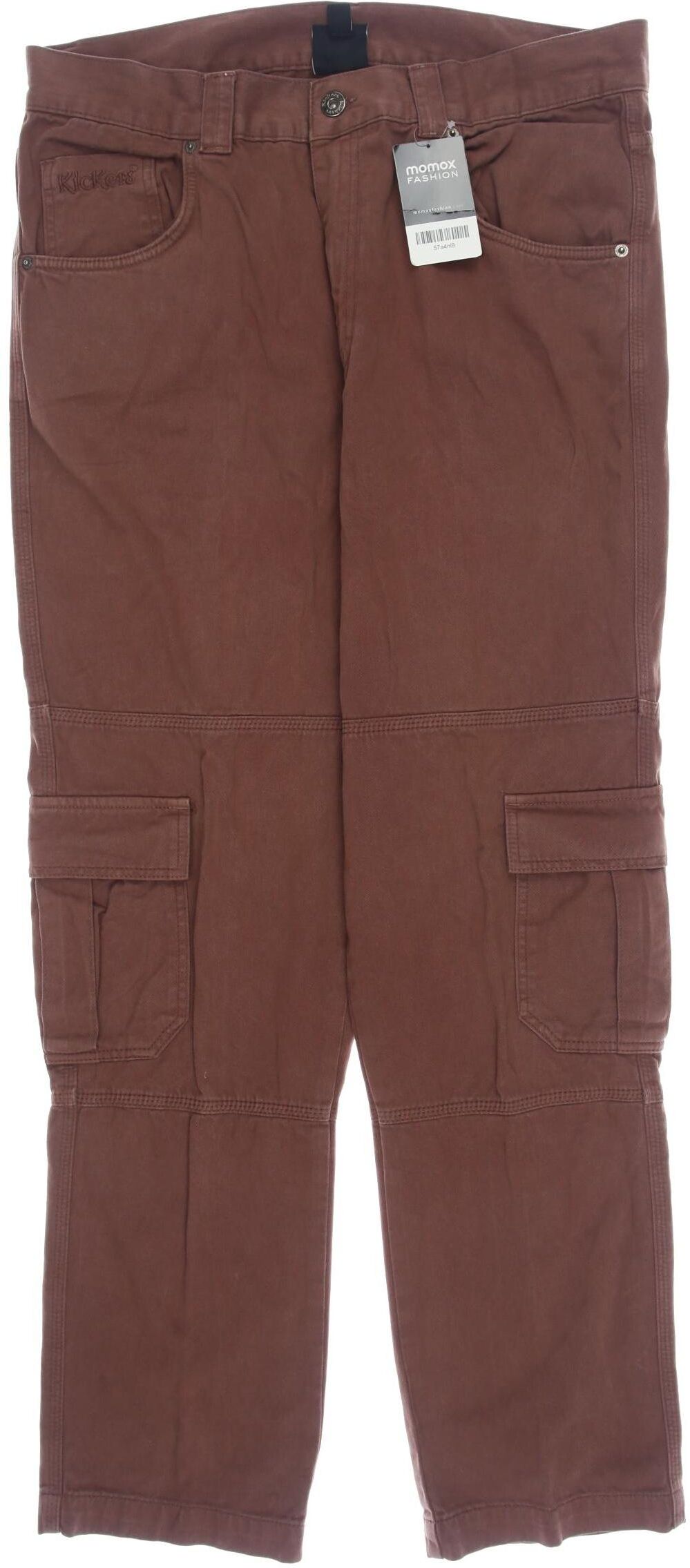 Kickers Herren Jeans, Braun, Gr. W34, Baumwolle - Second Hand
