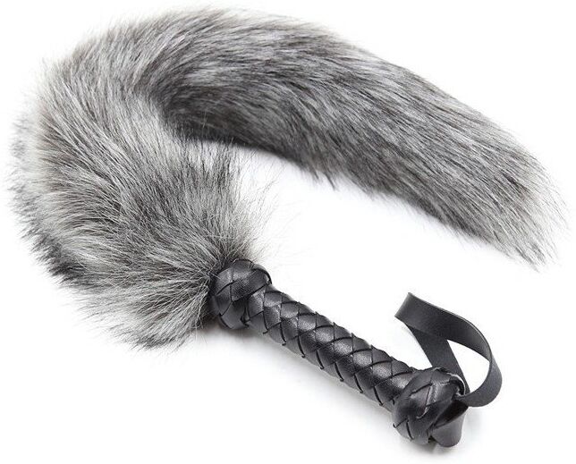 Correct Me Fouet pour Caresse Gris 45cm