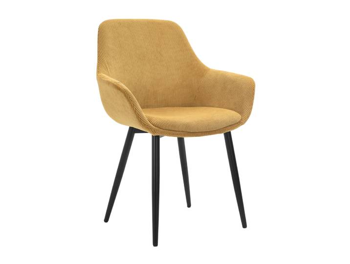 Armlehnstuhl, Cord-Optik, 64×59×86 cm, Klassisch & Modern, 2er-Set, SalesFever