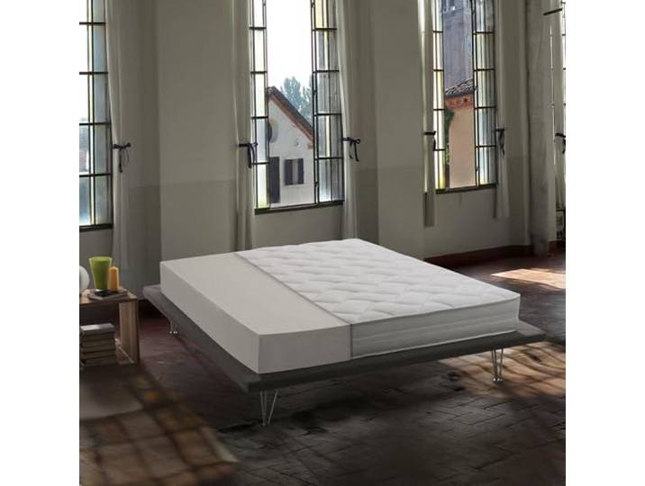 Talamo Italia - Matelas simple Sibilla\, matelas déhoussable Waterfoam\, 100% Made in Italy\, anti-acariens et hypoallergénique\, 90x190h19 cm