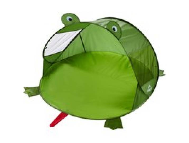 CRIVIT Abri de plage pop-up pour enfants, avec sac de transport. (grenouille)