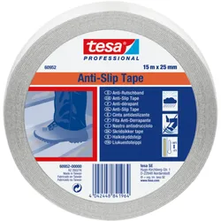 tesa, Klebeband, Anti-Rutsch Klebeband, 15 x 50mm, schwarzgelb (50 mm)
