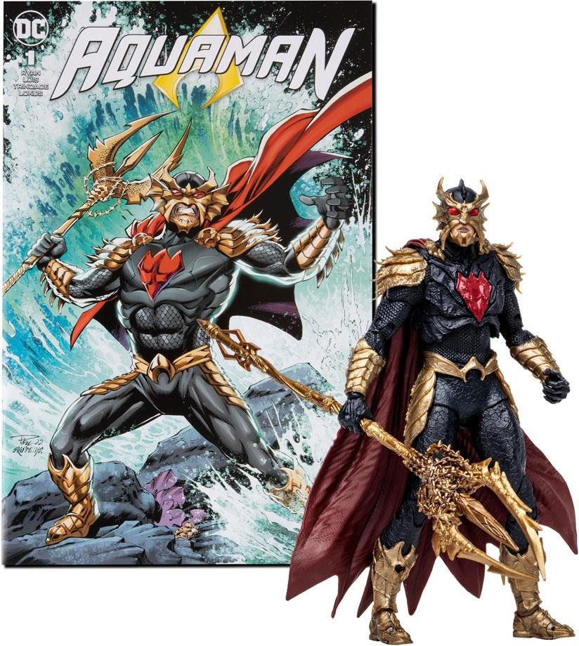 McFarlane Toys DC Direct Page Punchers Actiefiguur & Comic Ocean Master Aquaman, 18 cm
