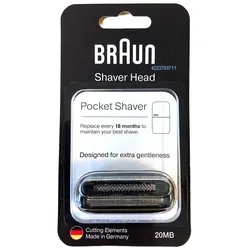 Braun Ersatzscherkopf 20MB