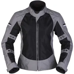 Modeka Veo Air Damen Sommer Motorradjacke - schwarz-grau - 34