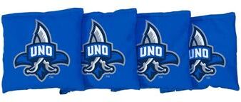 Skip's Garage University of New Orleans Privateers Light Blue Cornhole Bags