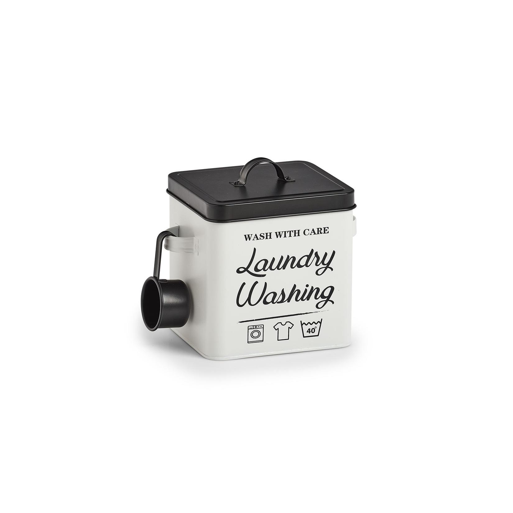 HTI-Living Waschpulver-Box, Metall "Laundry"