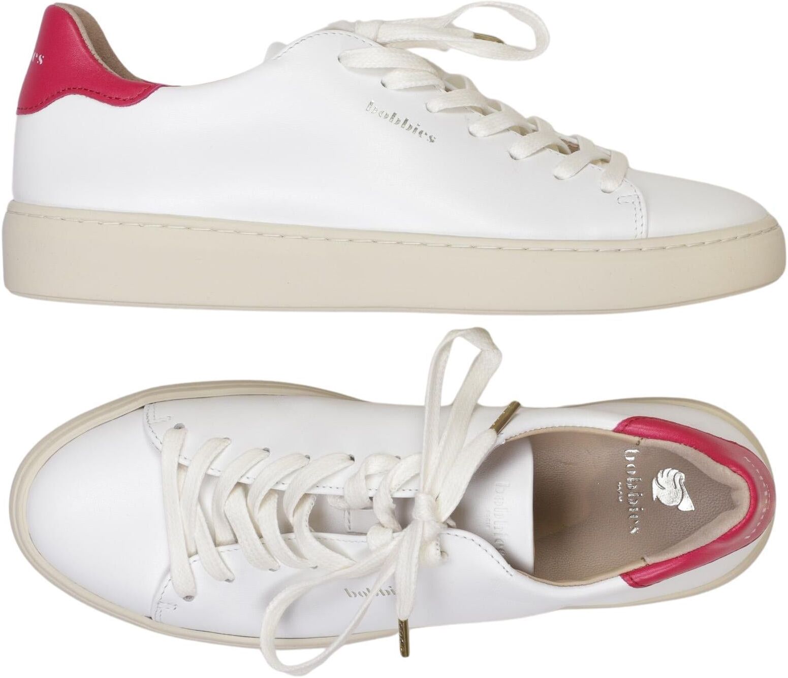 Bobbies Paris Damen Sneaker, Mehrfarbig, Gr. EU 38, Leder - Second Hand