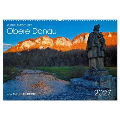 Kulturlandschaft Obere Donau (Wandkalender 2027 DIN A2 quer), CALVENDO Monatskalender