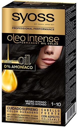 SYOSS Oleo Intense Permanent Oil Color 1.10 negro intenso