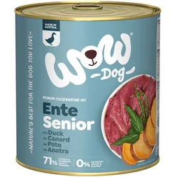 WOW DOG Senior Ente 6x800 g