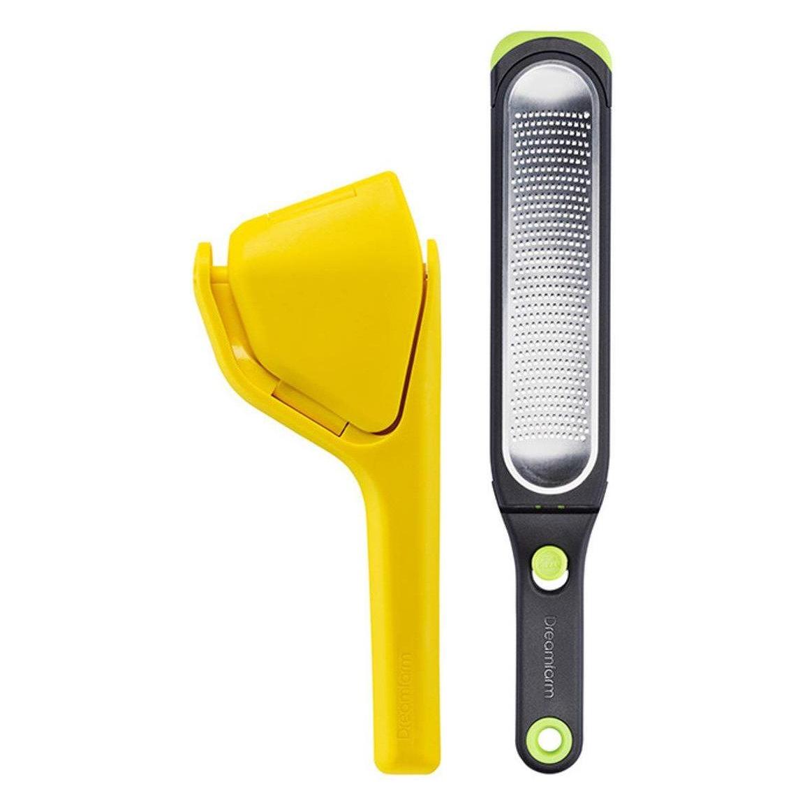DreamFarm Fluicer Citruspresser og Ozest Rivejern (DFST5387)