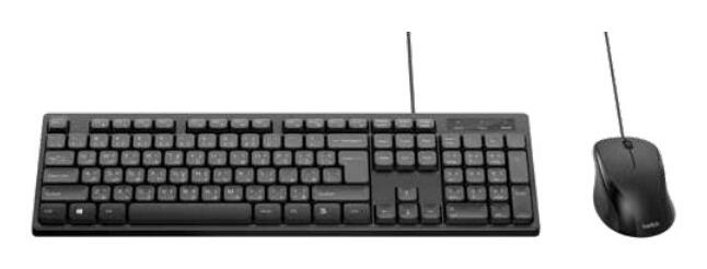 Belkin Connect Kabelgebundene Tastatur mit Maus BBZ014DE