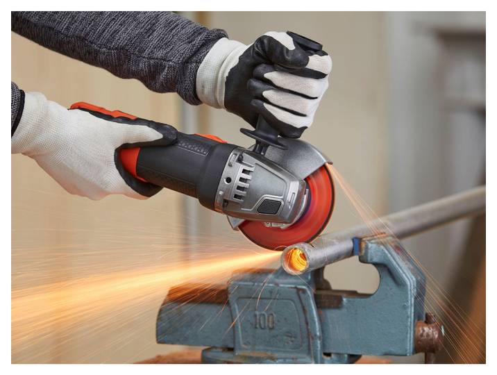 Black & Decker Winkelschleifer 125 mm 900 Watt\, Koffer