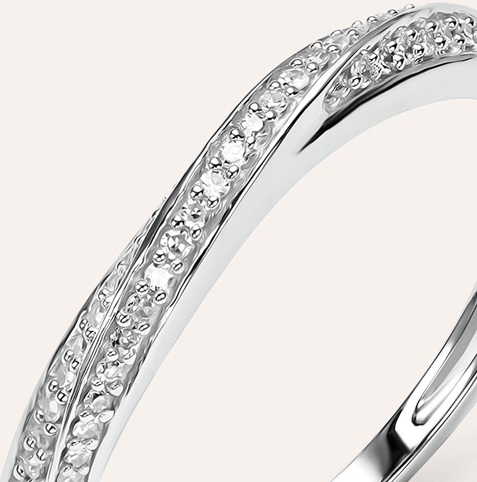 Stroili Anello Fascia Sophia Oro Bianco Diamante Collezione: Sophia - Misura 50 Oro Bianco