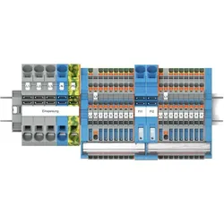 Wago, Systemstromversorgung, TOPJOB S-Haupt- 821-109verteiler-Set FI,mit Drücker