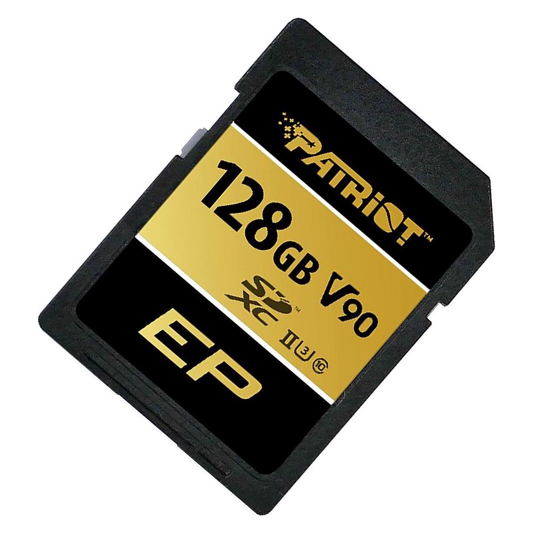 Patriot Ep (128 GB, microSDXC, SDXC, U3, UHS-II) (PEF128GEP92SDX)