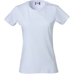 CLIQUE Basic T-Shirt Damen 00 - weiß M