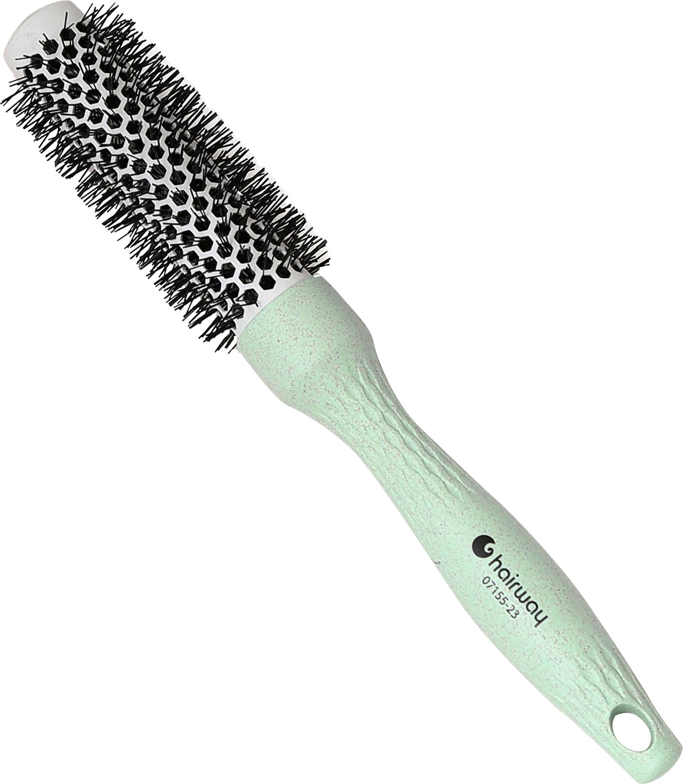 Hairway Thermo-Bürste Organica in Minzgrün Ř 25/37mm 07155-23