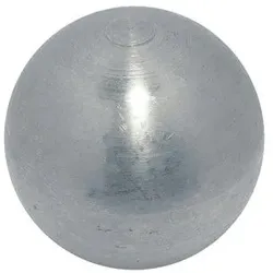 Massivkugel mit Innengewinde, blank, A2, 40mm M8x24mm
