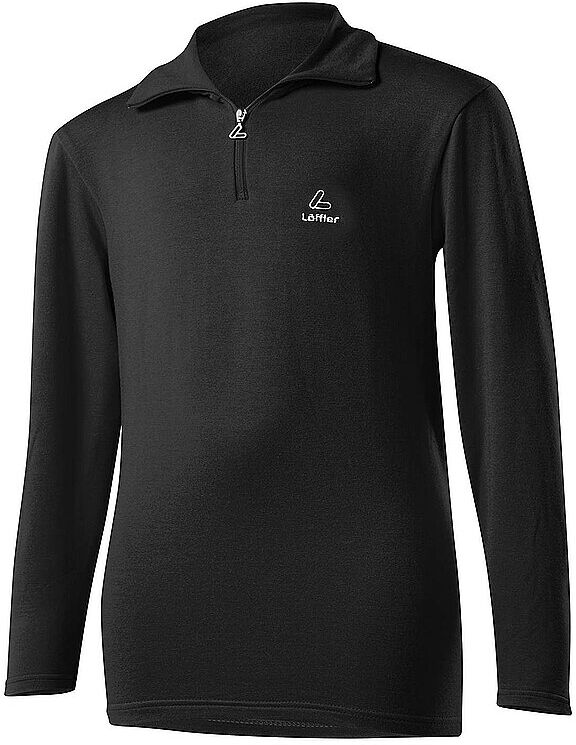 LÖFFLER Kinder TRANSTEX Zip-Rolli Basic schwarz   152 B