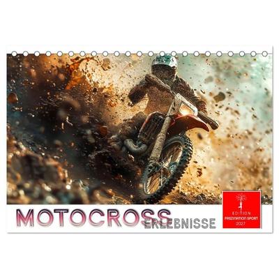 Motocross Erlebnisse (Tischkalender 2027 DIN A5 quer), CALVENDO Monatskalender
