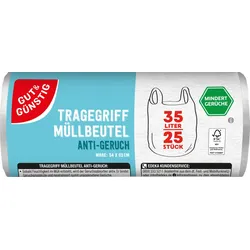 GUT&GÜNSTIG Müllbeutel 35,0 l transparent