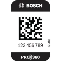 Bosch Professional, Etiketten, Service-Box ID Label Small 50 1600A02C1K