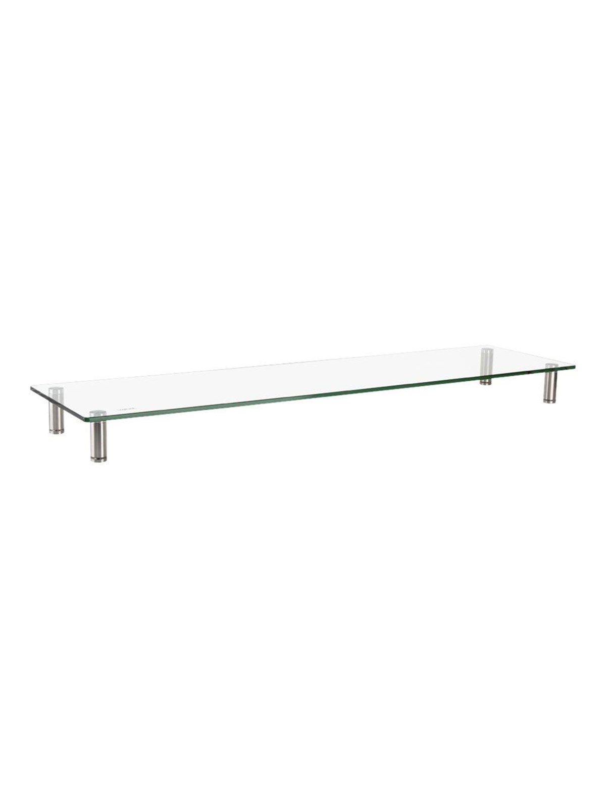 LogiLink Tabletop monitor riser glass top 1000 mm long