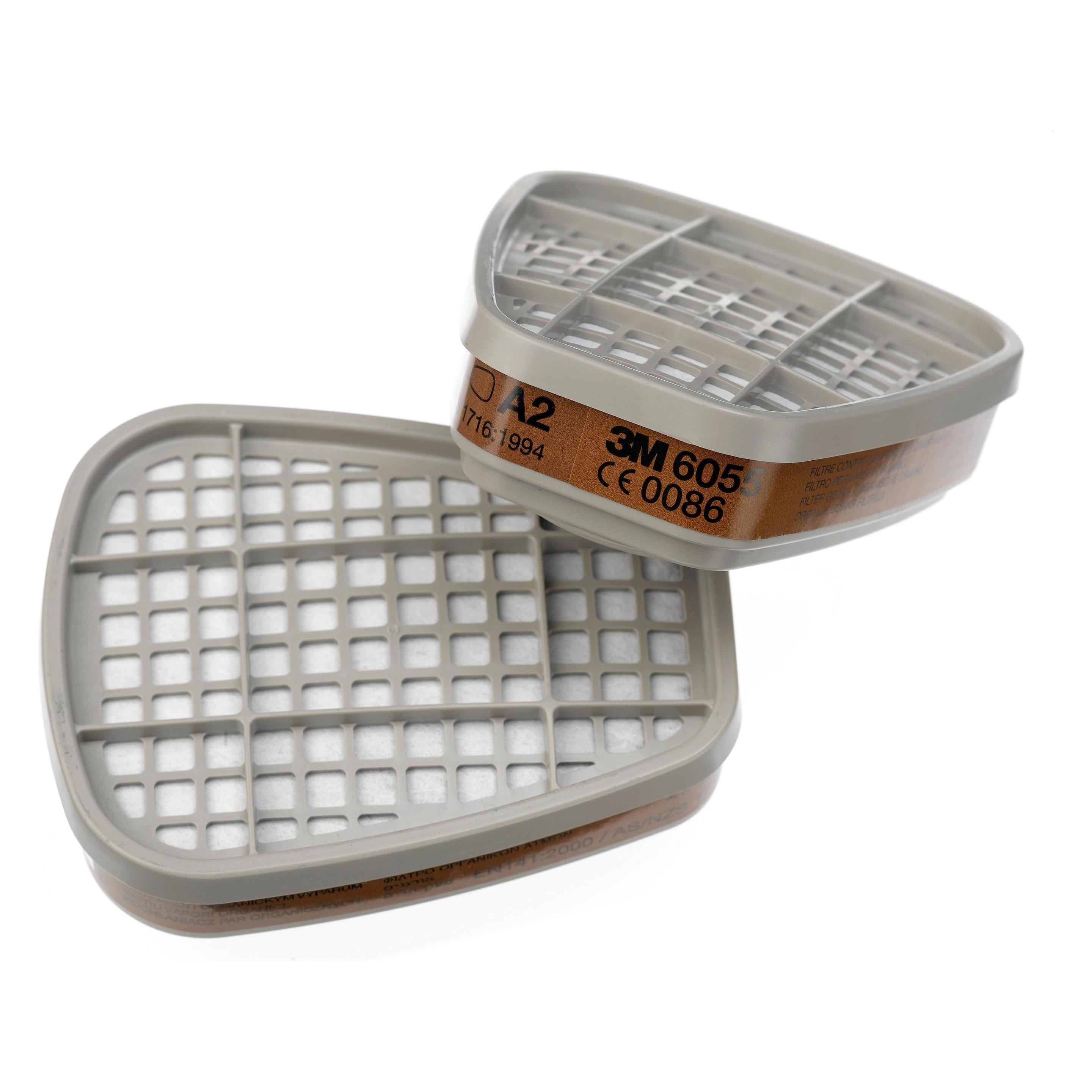 3M Gas- und Kombinationsfilter (A2, 2x) (6055)