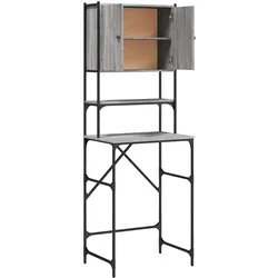 vidaXL Nina, Waschmaschinenschrank, Grau