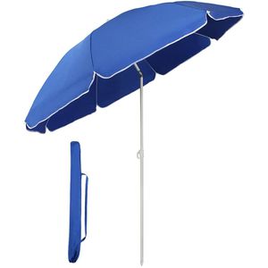Sekey Sonnenschirm 39916068, rund, Ø 160cm, blau, neigbar, höhenverstellbar