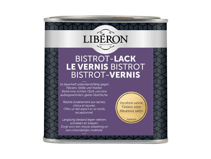 Bistrot Lack farblos seidenmatt 0.5L