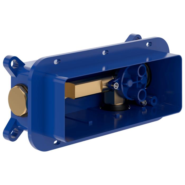 Villeroy und Boch Einbaukörper TVW00015200000 Universal, für Unterputz-Einhebel-Armatur, blau