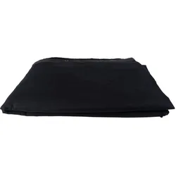 Wentex Bühnenvorhang aus Molton 320 g/m2 - Schwarz - 300 x 400 cm (B x H) - ungefaltet