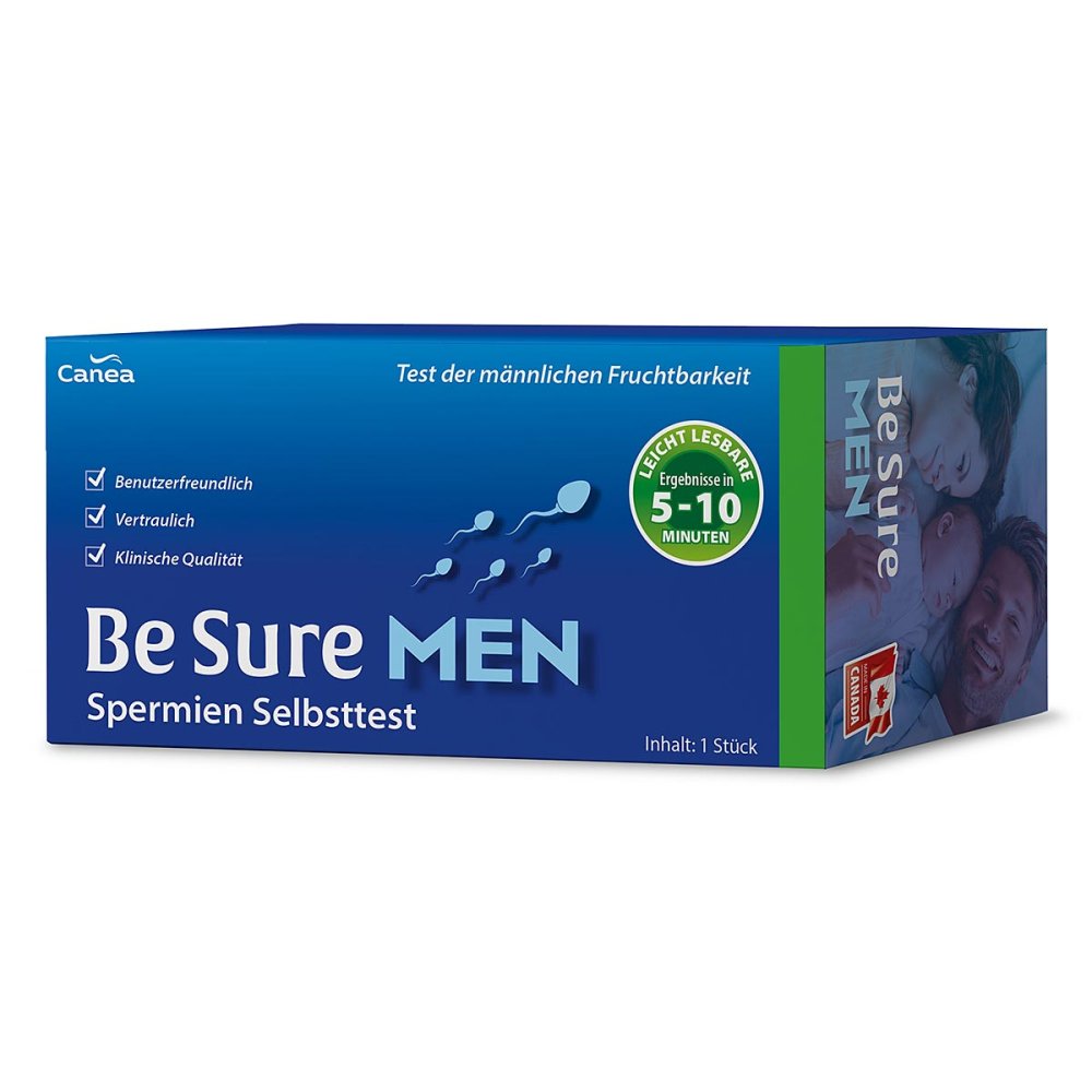 Pharma Peter GmbH Be Sure Men Spermien Selbsttest 20369291
