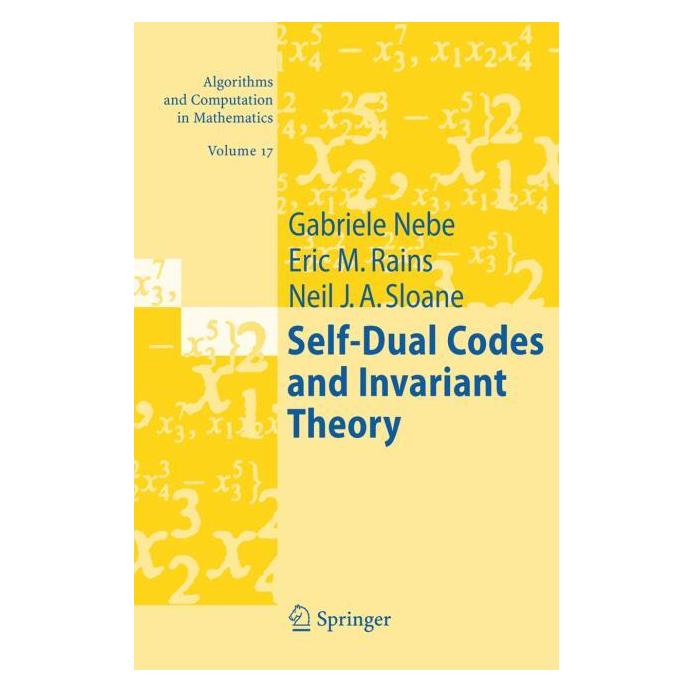 Springer 9783540307297 (Englisch, Hardcover, Eric M. Rains, Gabriele Nebe, Neil J. A. Sloane) (9783540307297)