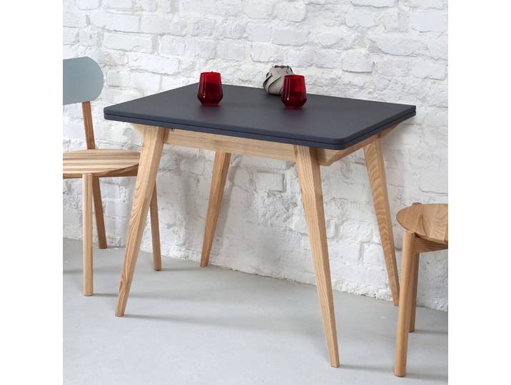 Esstisch Moniz 90 x 76 x 65cm Grau/Graphit