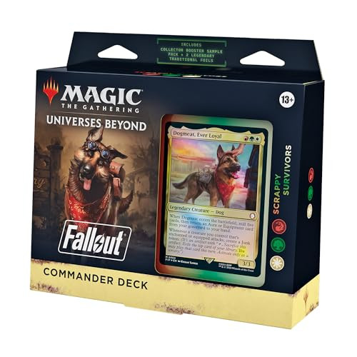 Magic: The Gathering Fallout Scrappy Survivors Commander Deck Engelse versie