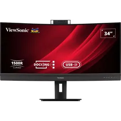 Viewsonic VG3457CV Computerbildschirm 86,4 cm (34") 3440 x 1440 Pixel UltraWide Quad HD LED Schwarz