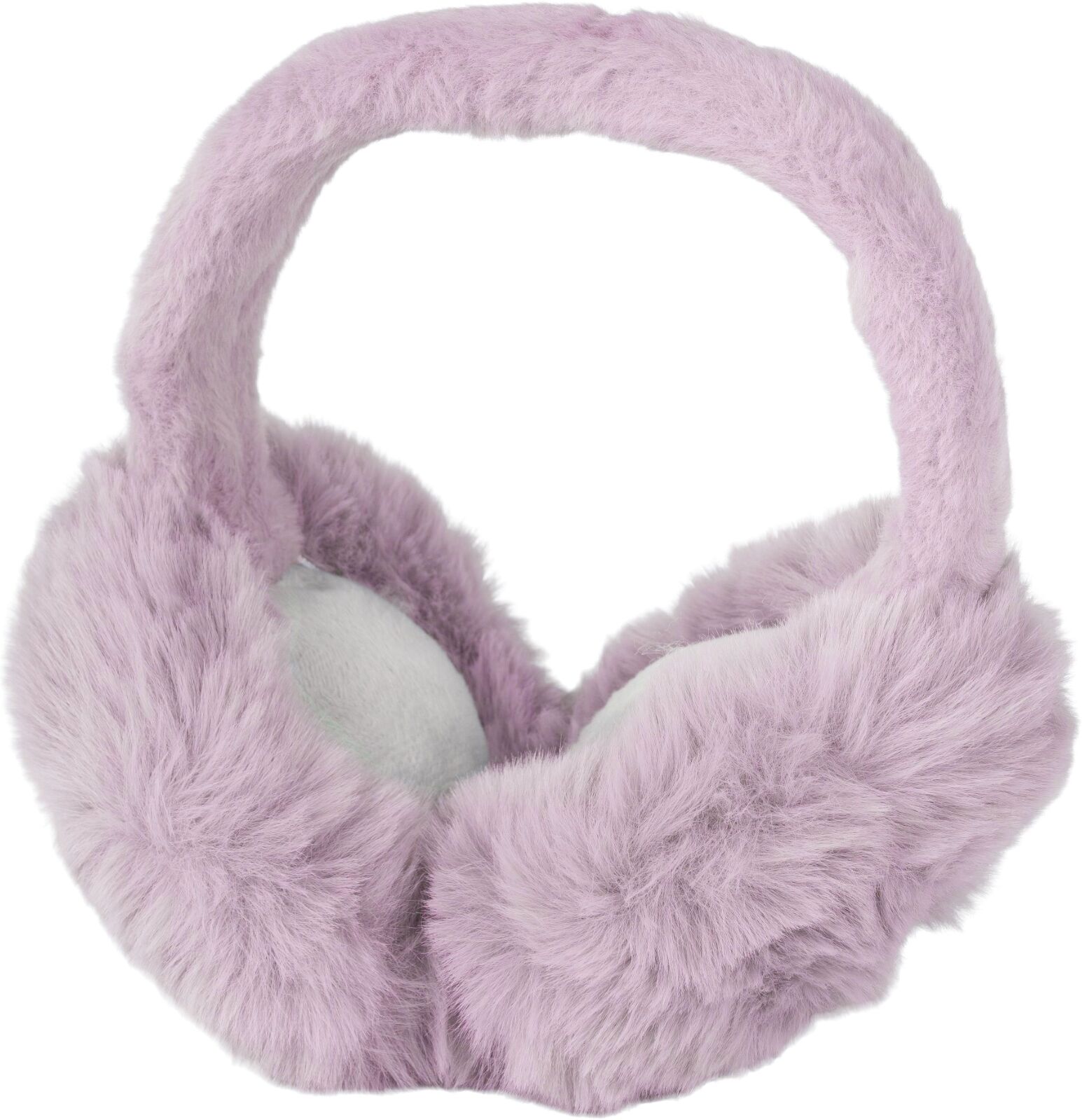 Ohrenwärmer STYLEBREAKER "Ohrenwärmer Einfarbig Teddyplüsch", Damen, rosa (mauve), Obermaterial: 100% Polyester PES., Modisch, Mützen Ohrenwärmer