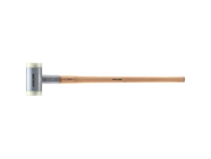 Maillet sans rebond\, avec manche\, vernis\, en Hickory réduisant les vibrations\, ergonomique D=100 mm/Poids=6500 g 3366.0S6
