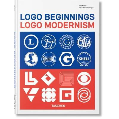 Logo Beginnings, Gebundene Ausgabe von Jens Müller, Taschen, 978-3-7544-0137-8