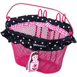 Basil Kinderkorb Jasmin-Basket vorne rosa