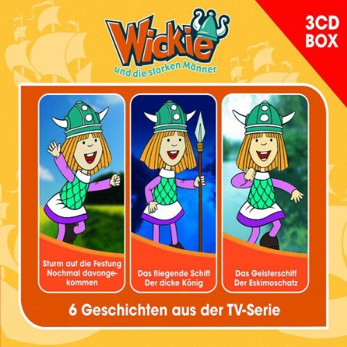 Wickie und die Starken Männer - Wickie und die starken Männer Hörspielbox 2 (3CD) - Preis vom 08.10.2026 07:26:42 h