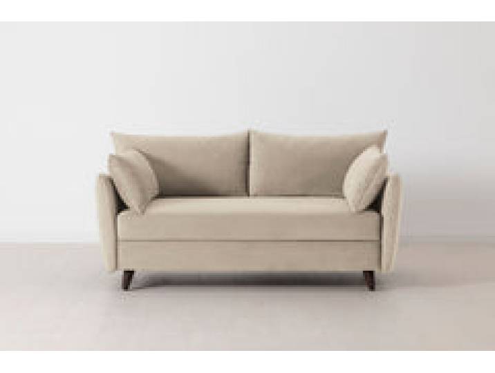 2,5-Sitzer-Schlafsofa Model 08, Knochenweiß