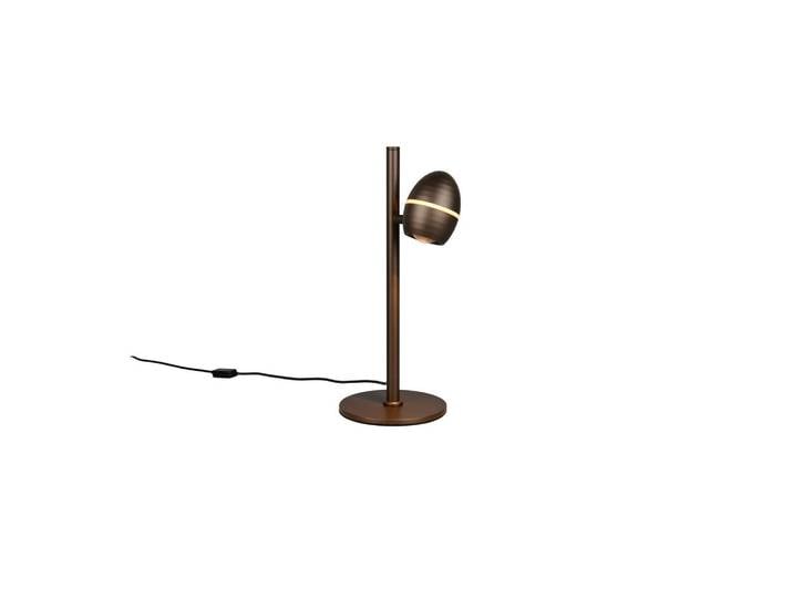 Trio Leuchten Led-Tischleuchte, Dunkelbraun, Metall, F, 19x38x19 cm, mit Schalter, Lampen & Leuchten, LED Beleuchtung, LED-Tischleuchten