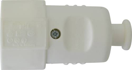 N & L 17259 Schutzkontaktkupplung Kunststoff 230V Weiß