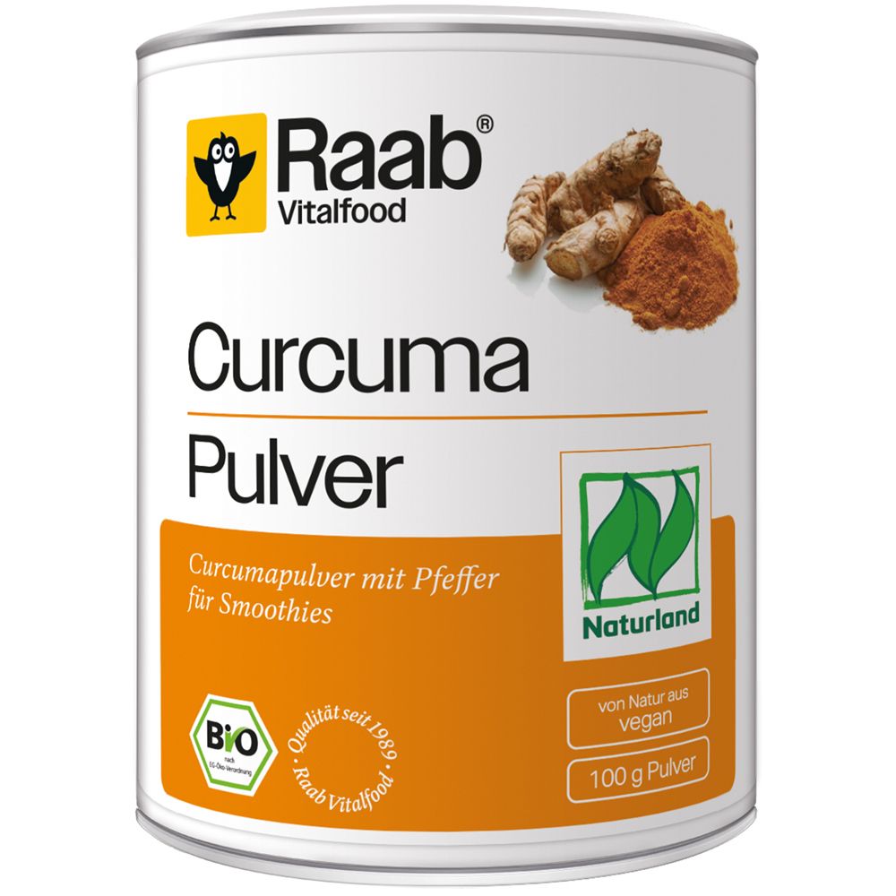 Raab Vitalfood Curcuma Bio Pulver 100 g